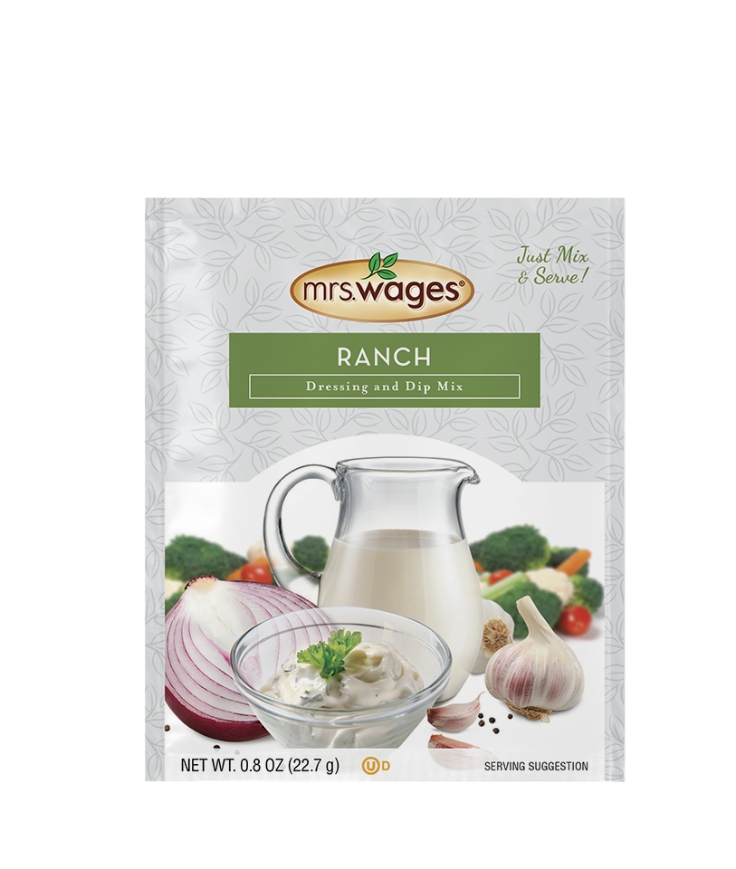 Mrs. Wages® Ranch Dressing & Dip Mix