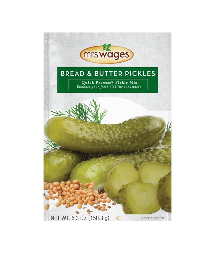 Mrs. Wages® Bread & Butter Pickles Quick Process® Pickle Mix