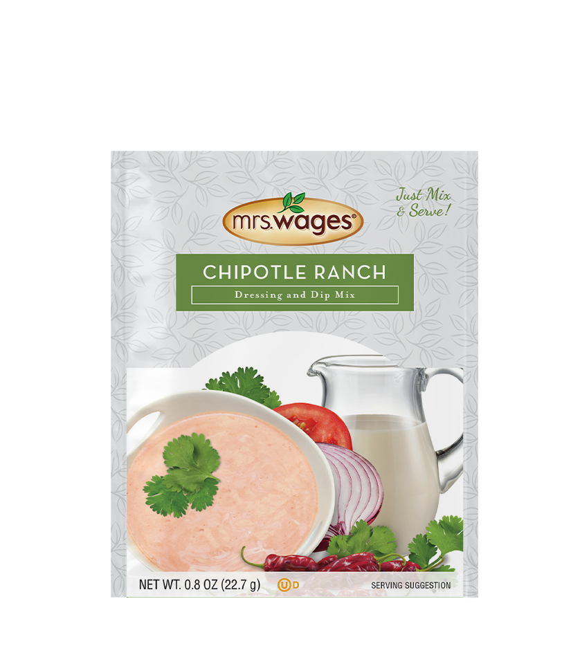 Mrs. Wages® Chipotle Ranch Dressing & Dip Mix