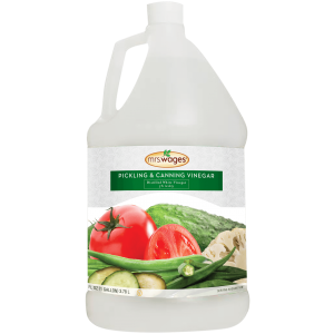 Mrs. Wages®  Pickling & Canning Vinegar – Distilled White Vinegar (5% Acidity)