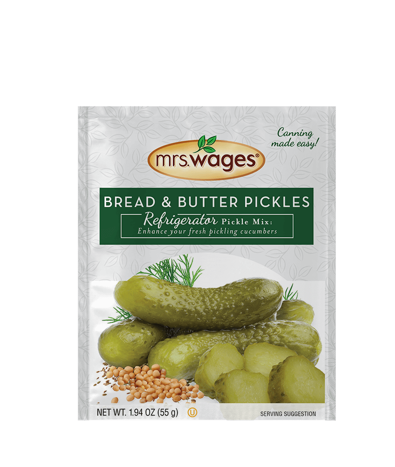Mrs. Wages® Bread & Butter Pickles Refrigerator Pickle Mix