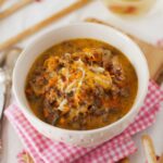 Cheeseburger Tomato Soup