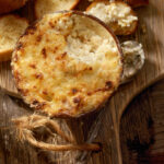 Baked Creamy Crab Dip with three Cheeses