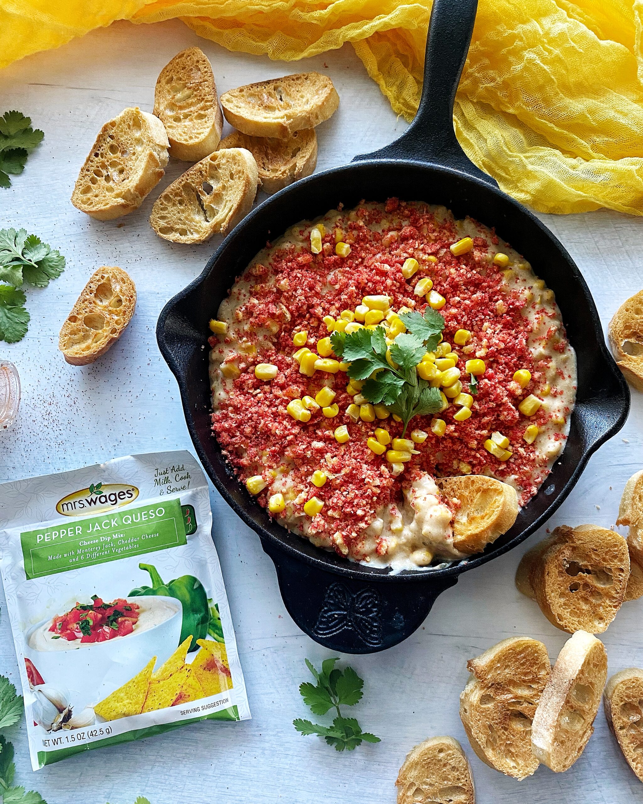 Pepper Jack Street Corn Queso 1