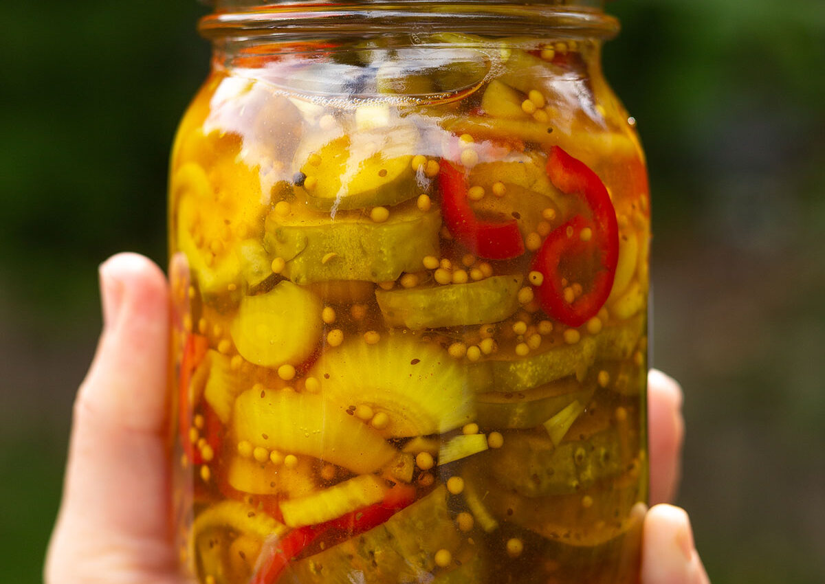 bread and butter pickles recipe